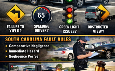 Left-Turn Law in SC: Fault Rules and Common Disputes