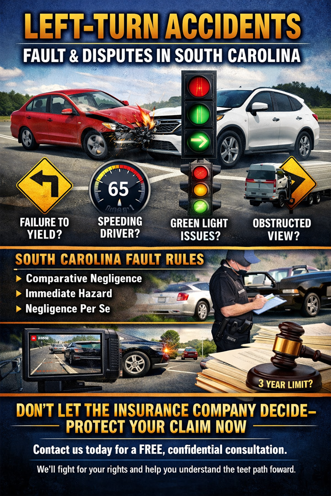 Left Turn Accidents South Carolina