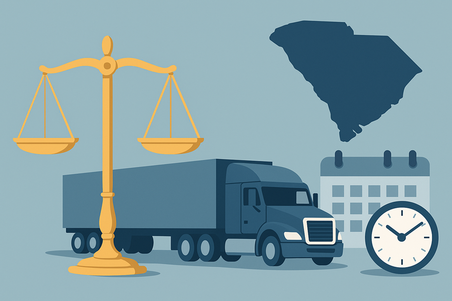 SC’s Statute of Limitations for 18-Wheeler Accidents: Deadlines You Can’t Miss