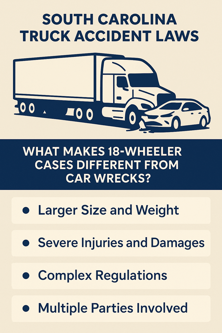 Trucking Accident Laws South Carolina