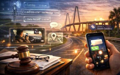Distracted Driving Accidents in SC: Using Phone Records and Evidence