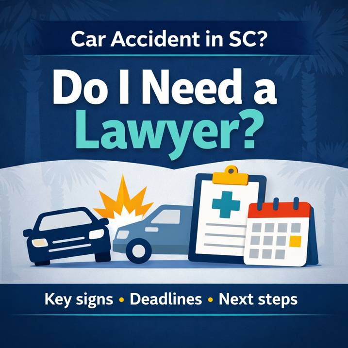 Do You Need Car Acciddent Attorney SC