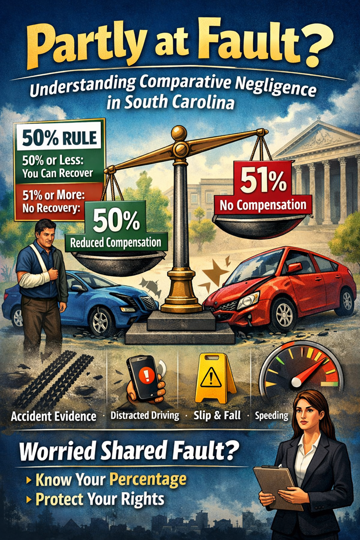 Accident Comparative Negligence SC