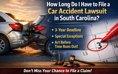 How Long Do I Have to File a Car Accident Lawsuit in South Carolina?