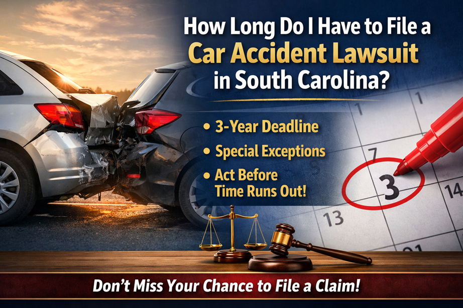 How Long Do I Have to File a Car Accident Lawsuit in South Carolina?