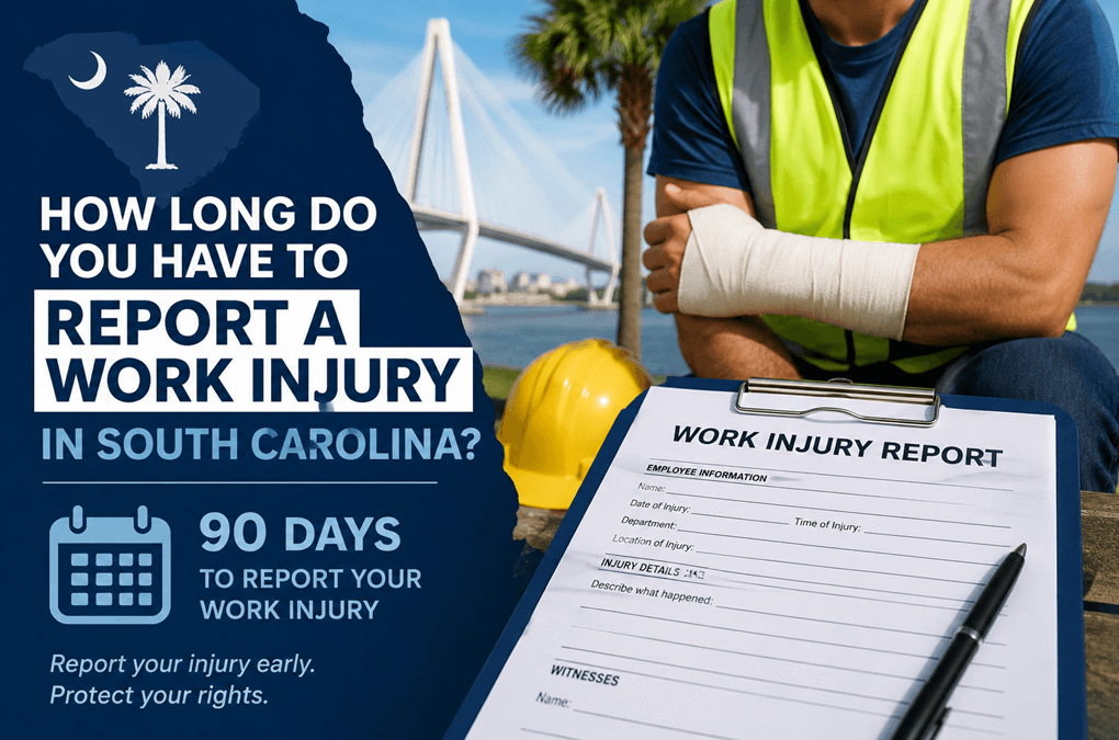 How Long Do You Have to Report a Work Injury in South Carolina?