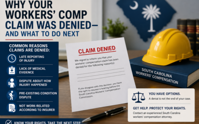 Why Your Workers’ Comp Claim Was Denied in SC — and What to Do Next